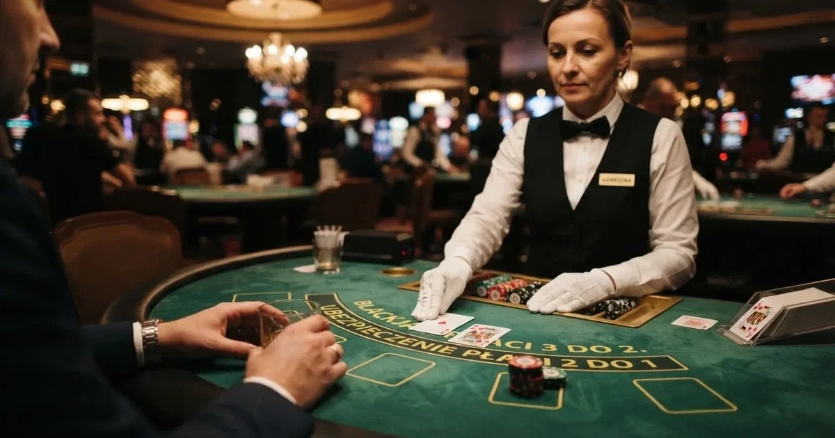 Blackjack na żywo w Polsce — legalne stoły, zasady i koszty gry